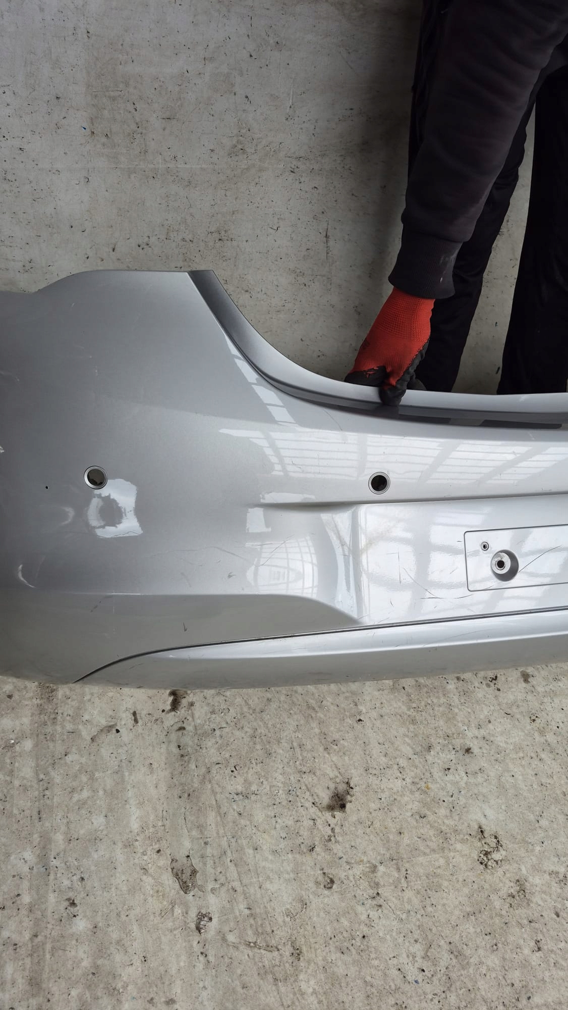 OPEL CORSA E 14-19 bumper rear part rear PDC