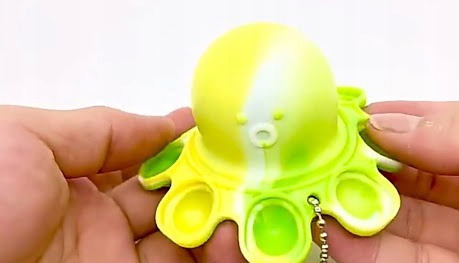 POP-IT PUSH OŚMIORNICZKA OŚMIORNICA FIDGET TOY-S