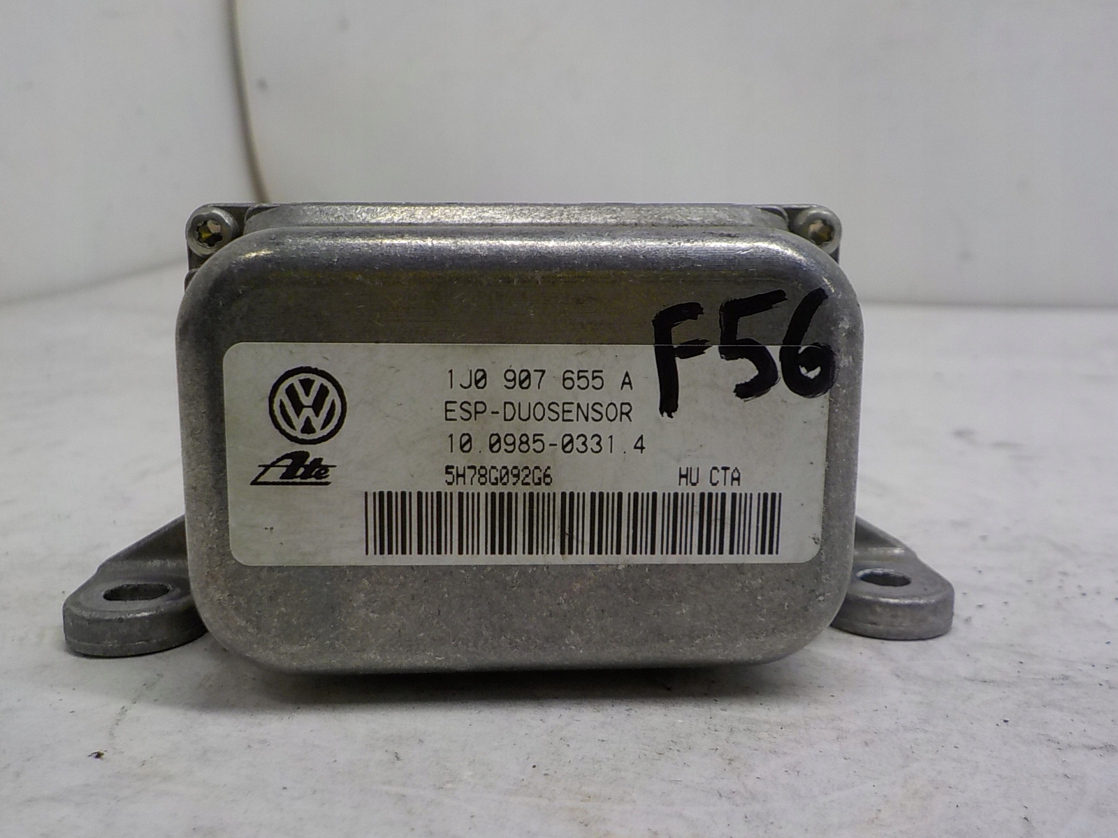 VW SKODA AUDI Module SENSOR ESP 1J2907637G 1J0907655A