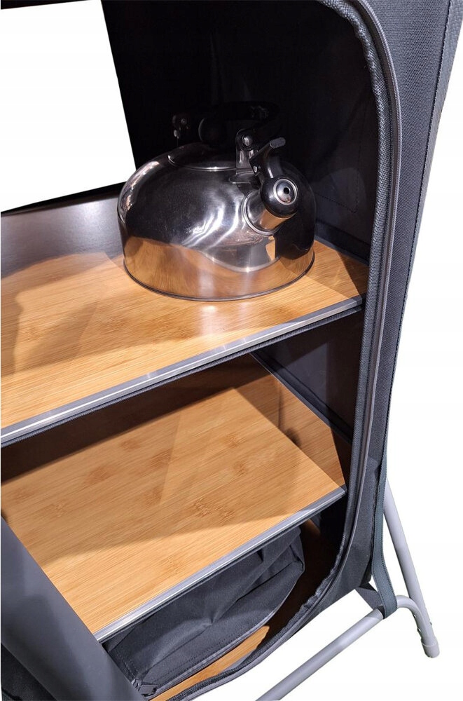 SZAFKA KEMPINGOWA TURYSTYCZNA SKŁADANA CAMP ACTIVE 49 X 53 X 95 CM Szerokość produktu 49 cm