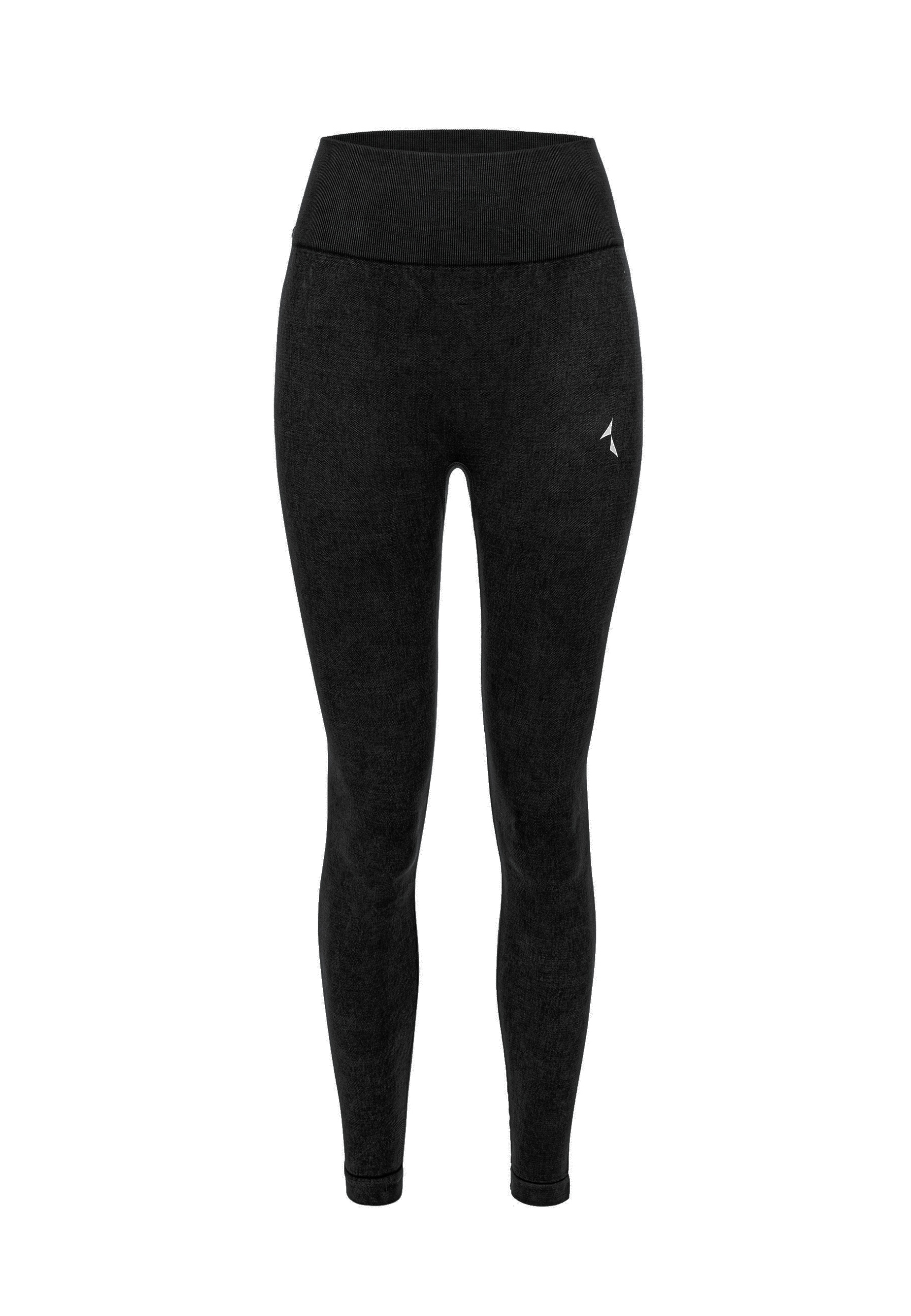 LEGGINSY KRYJĄCE BEZSZWOWE Z WYSOKIM STANEM - S Rozmiar S