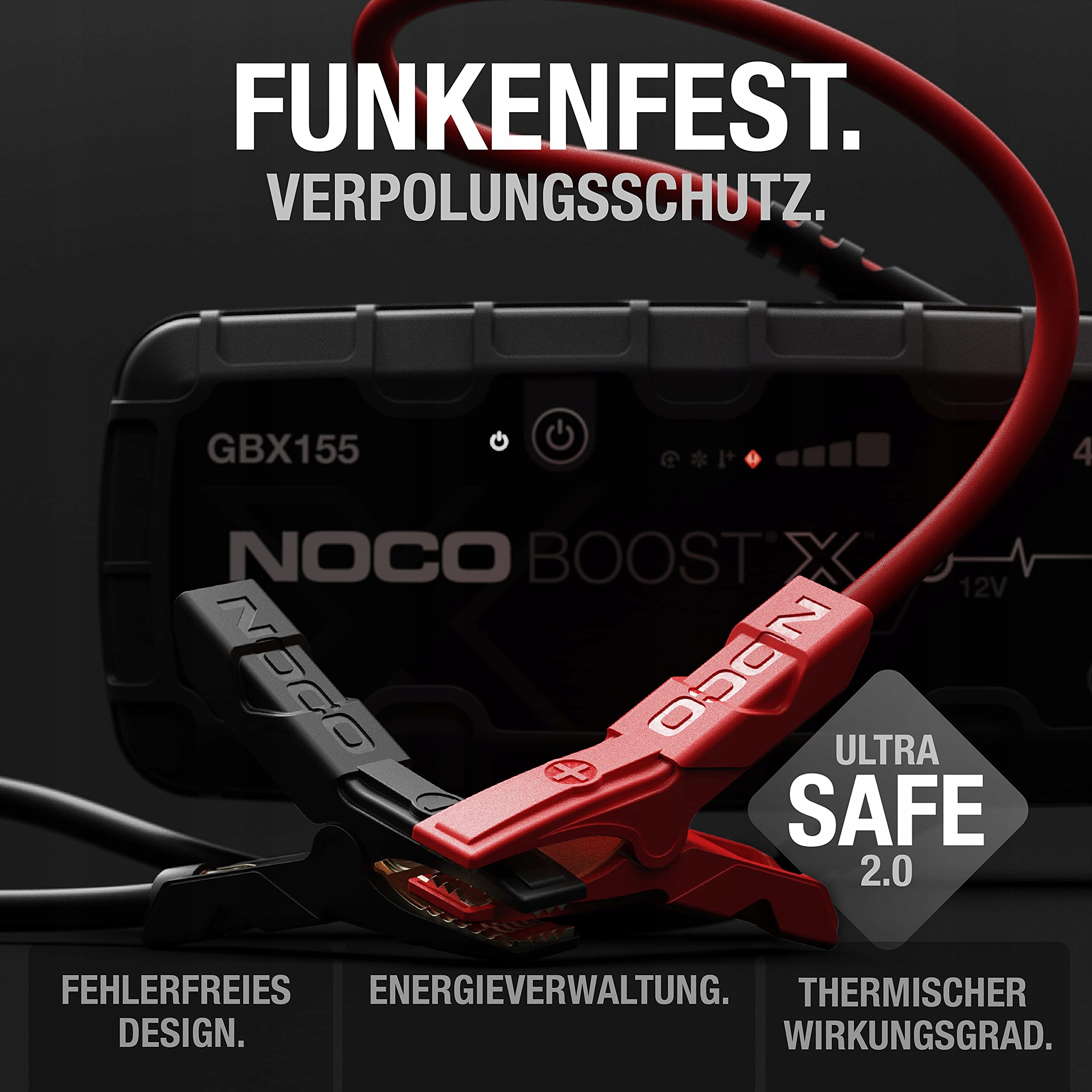 NOCO Boost X GBX155 4250A 12V Powerbank Rozruchowa Do 10L Benzyny 8L Diesla — miniatura 5