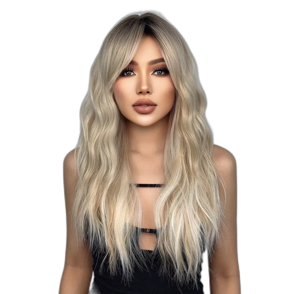 

Peruka blond fale peruki damskie Jak naturalna