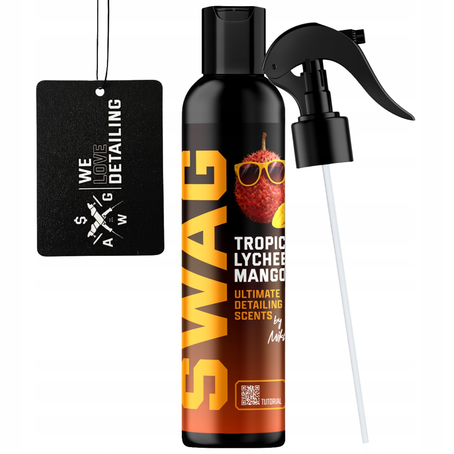 SWAG _ TROPICAL LYCHEE MANGO / 150ML ZAPACH SAMOCHODOWY + ZAWIESZKA