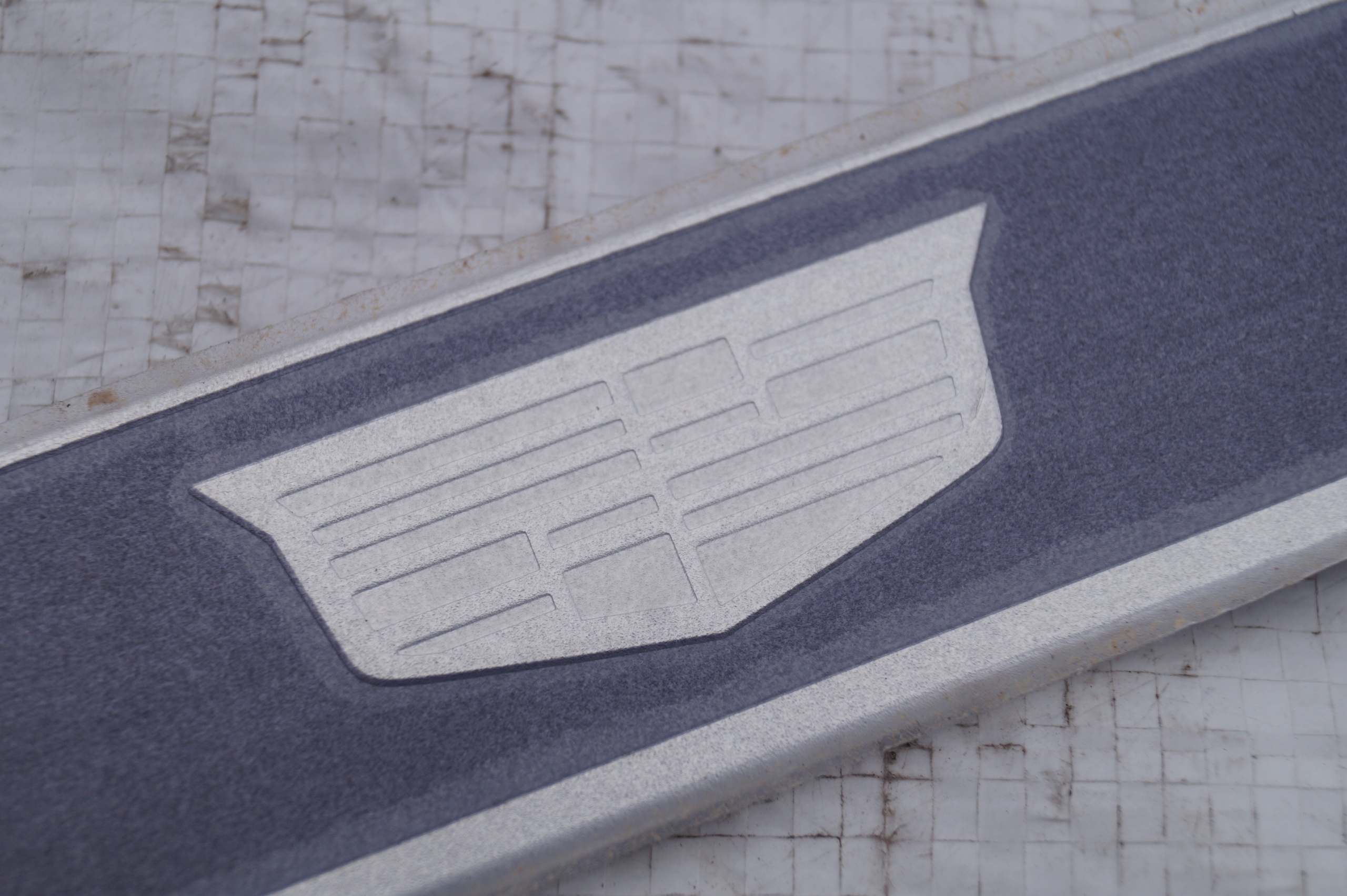 moulding for threshold inner front left CADILLAC XT4