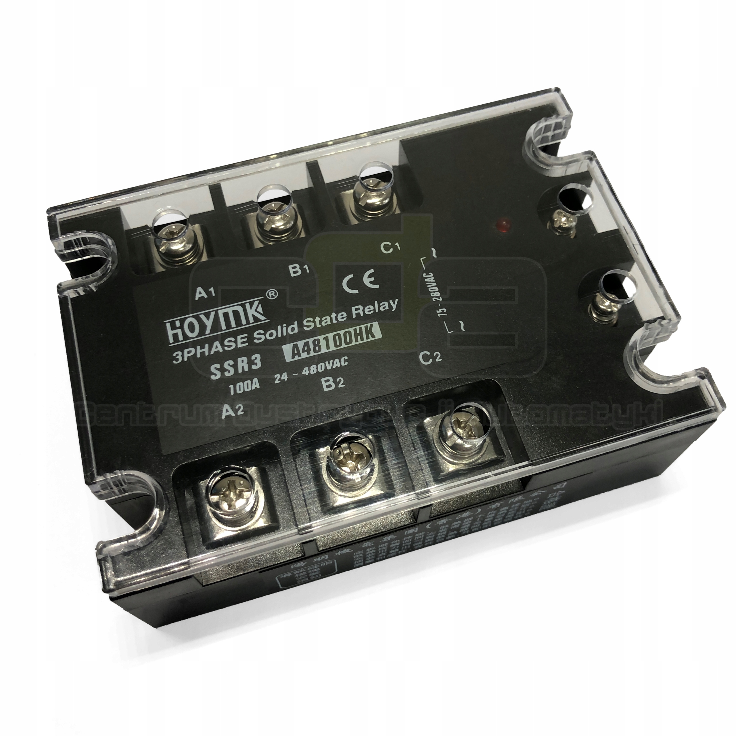 Polovodičový Relé 3-FÁZOVÝ Hoymk A48100HK 100A 24~480VAC