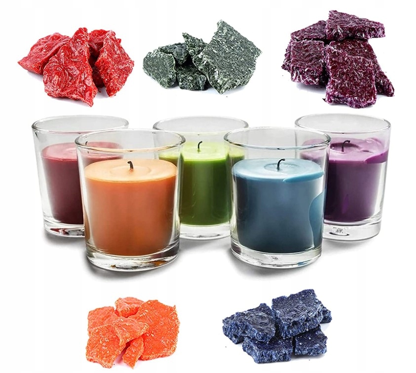 FORMA SILIKONOWA DO ŚWIEC ZESTAW DIY WOSK SOJOWY Waga produktu z opakowaniem jednostkowym 1 kg