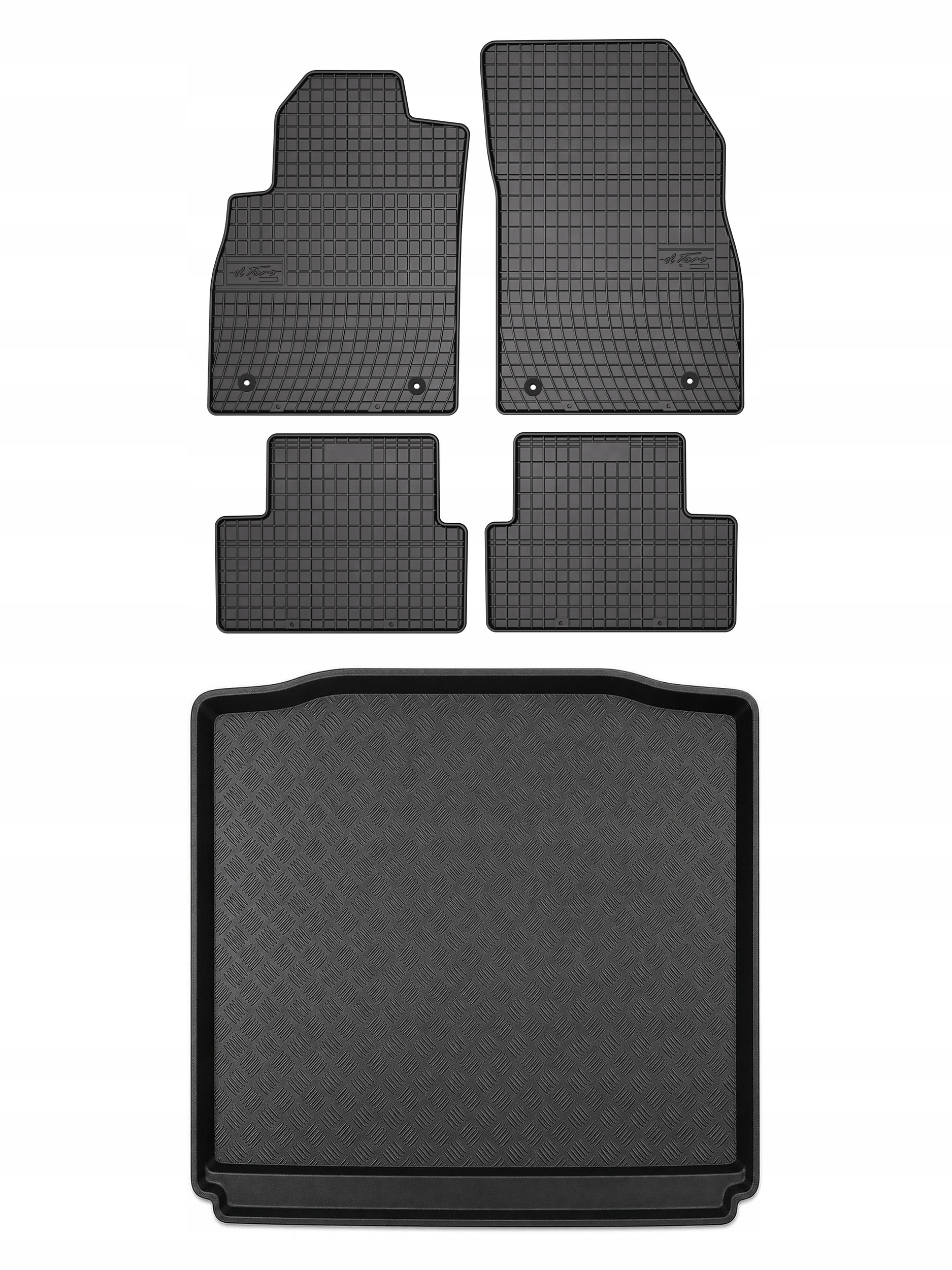 Gumové rohože SolidPRO rohožka do kufra pre: Chevrolet Cruze 2008-2011