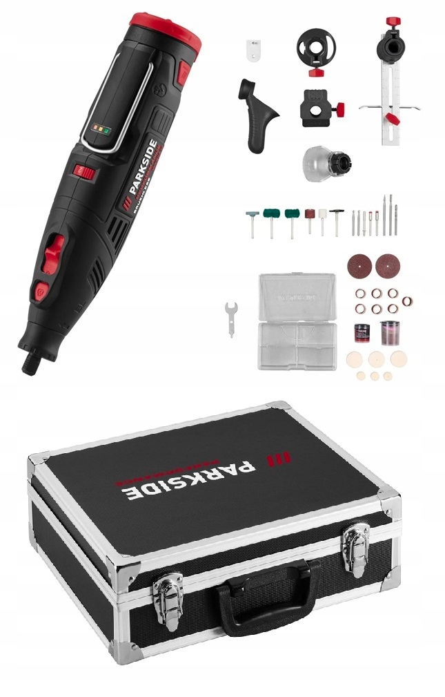 Parkside Performance Ppfbsa 12 B2 12V Mini Szlifierka 2Ah Ladowarka