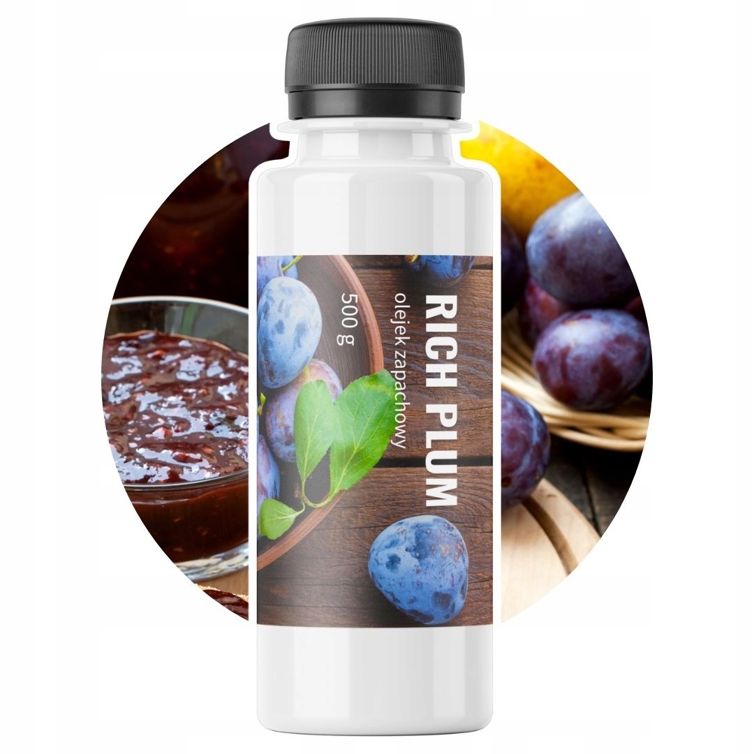 Švestkový vonný olej Rich Plum na svíčky a mýdlo 500 g