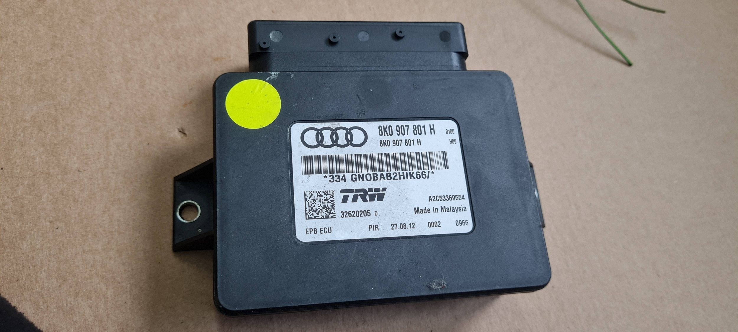 Q5 8R module electric brake 8K0907801H A4 B8 A5 8T