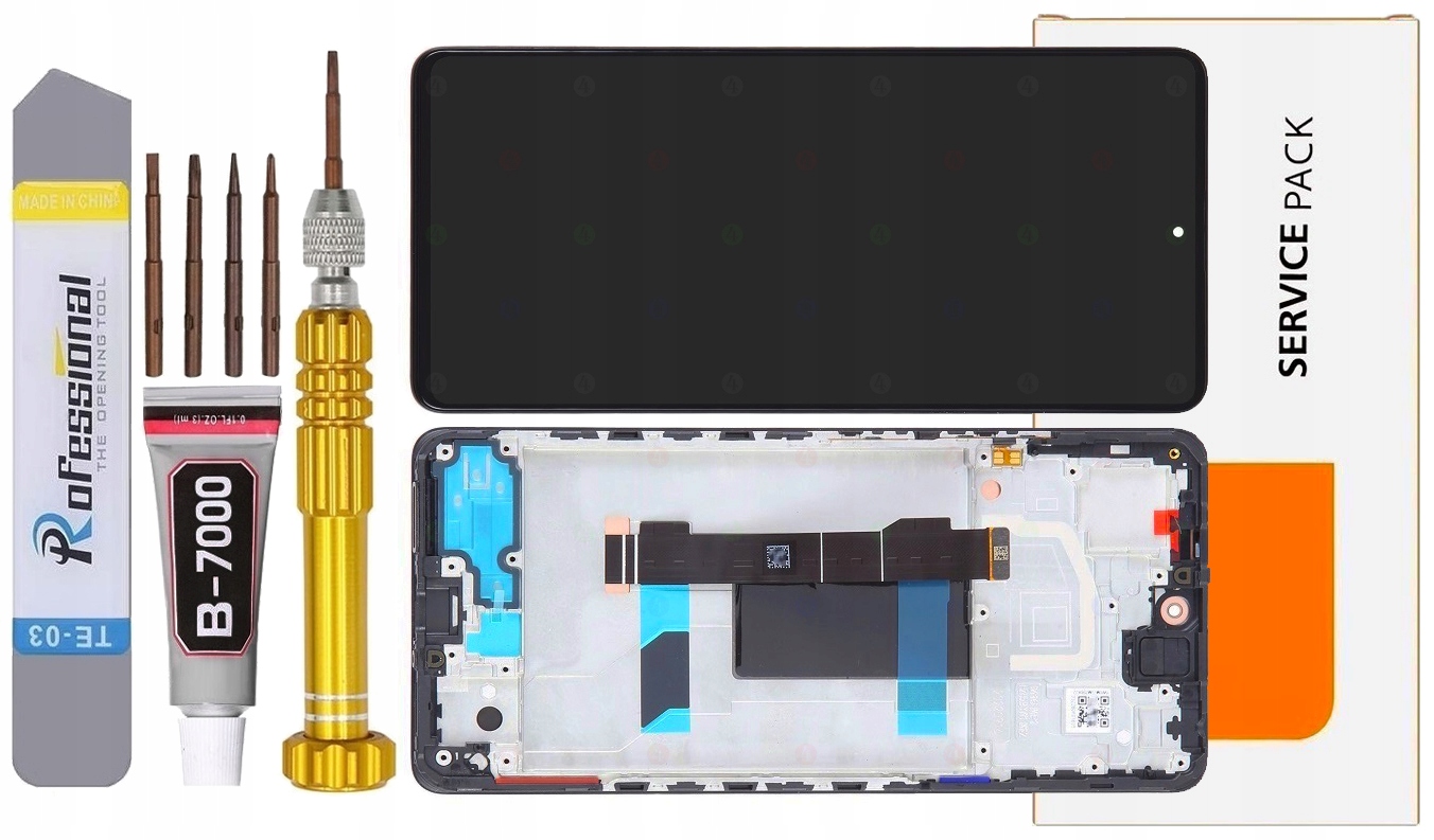 Displej Pro Xiaomi Poco X5 Pro 4G 5G Originál LCD Rámeček