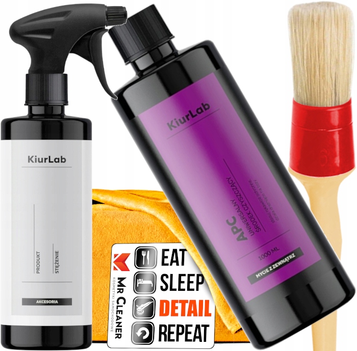 KIURLAB APC WSZECHSTRONNY ŚRODEK CZYSZCZĄCY 1L BUTELKA 1L DO ROZCIEŃCZANIA