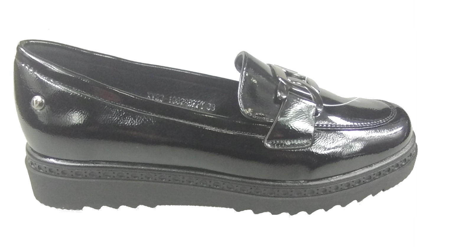 Vinceza Mokasíny 23-10829 Černý Lak r39