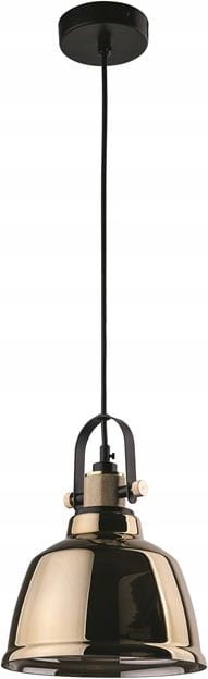Závesná lampa luster Nowodvorski Amalfi zlatá, sklo 9153