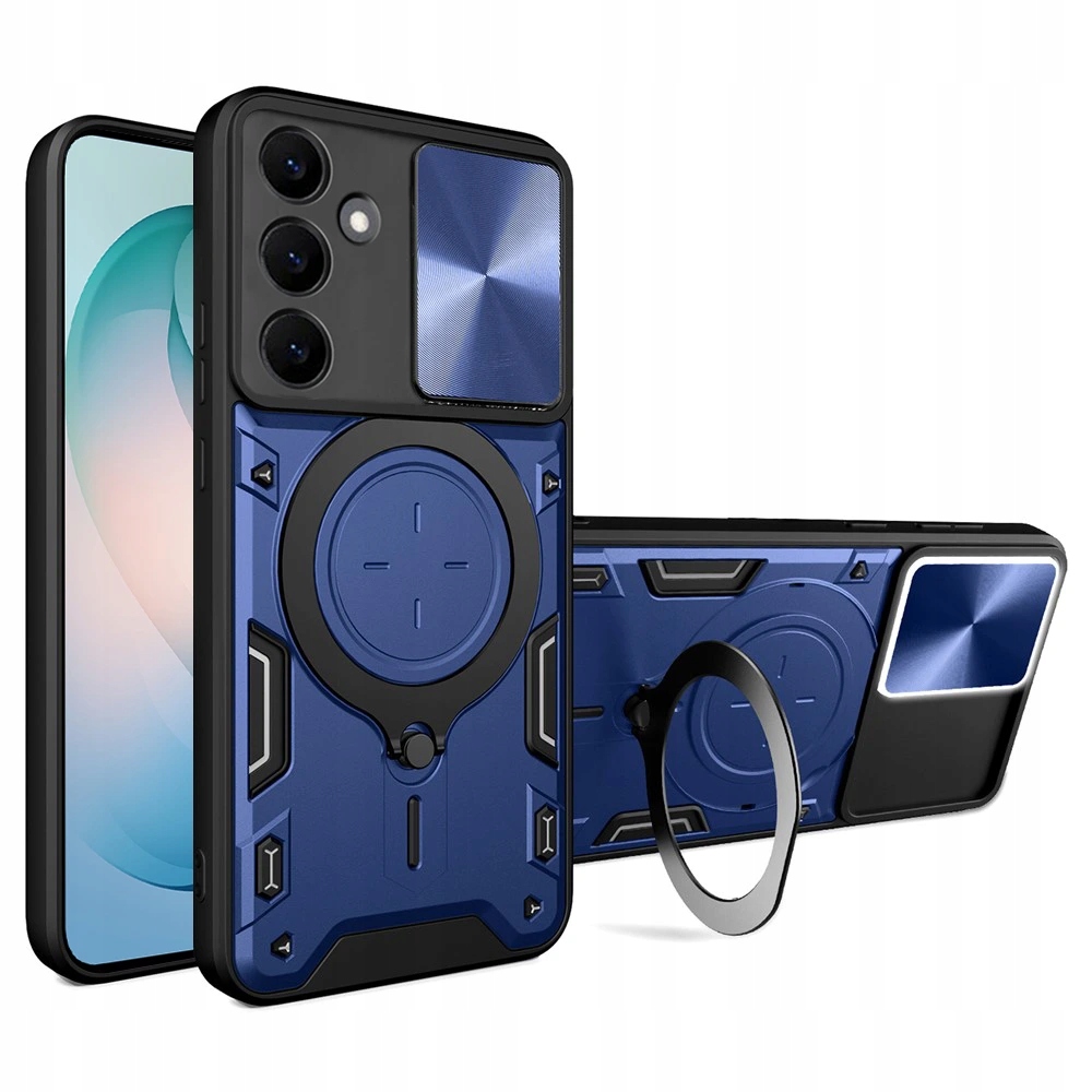 Techsuit etui CamGuard Pro aparatu Samsung Galaxy S26 Plus niebieskie