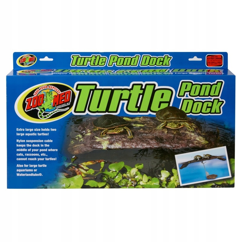 

Zoomed Turtle Dock duża wyspa dla żółwi 23x46cm