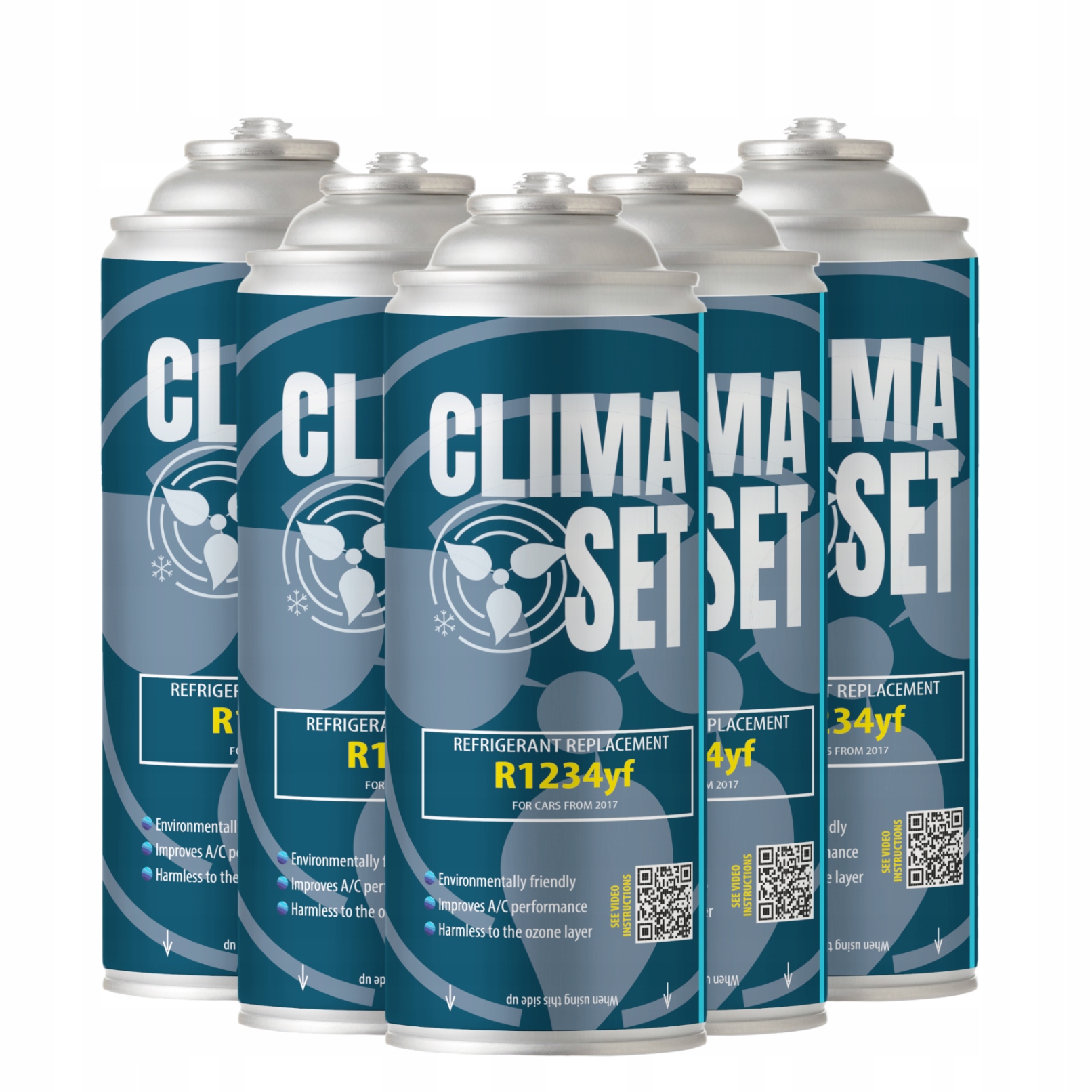 Gaz do nabijania klimatyzacji R1234yf 340g x5, Czynnik Chłodniczy, Olej