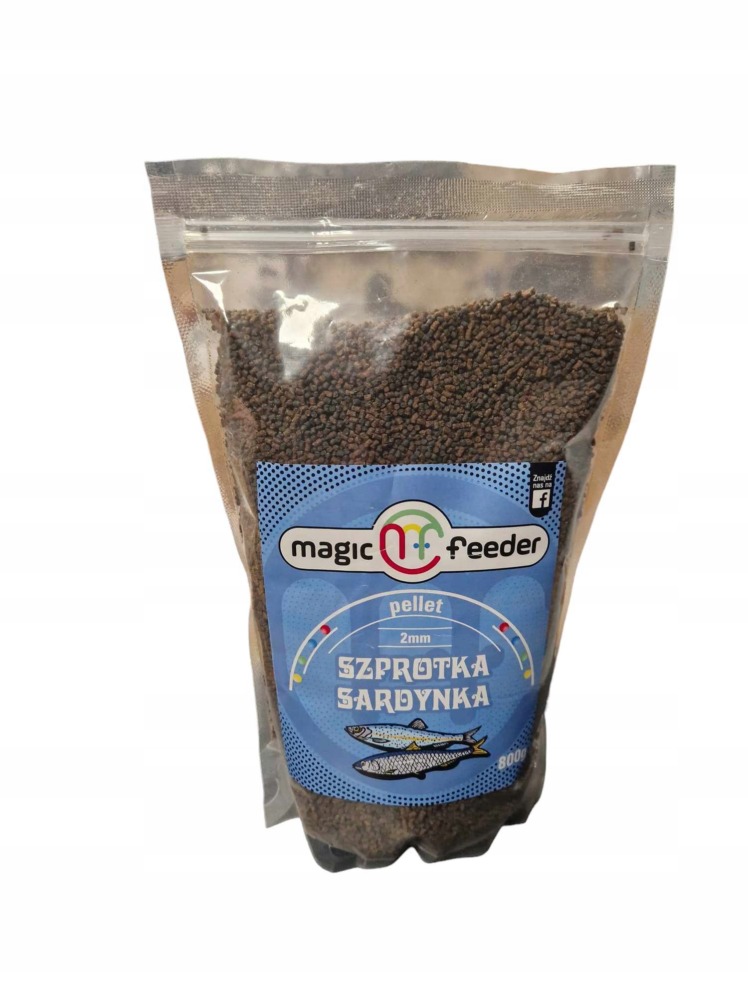 Pellet Magic Feeder Szprota-sardynka 2mm