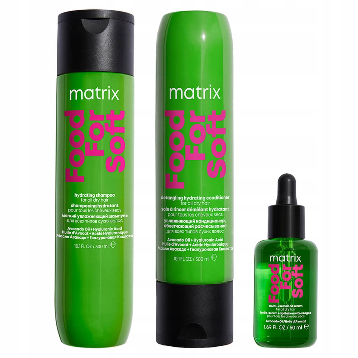 

Matrix Food For Soft zestaw nawilżenie włosów