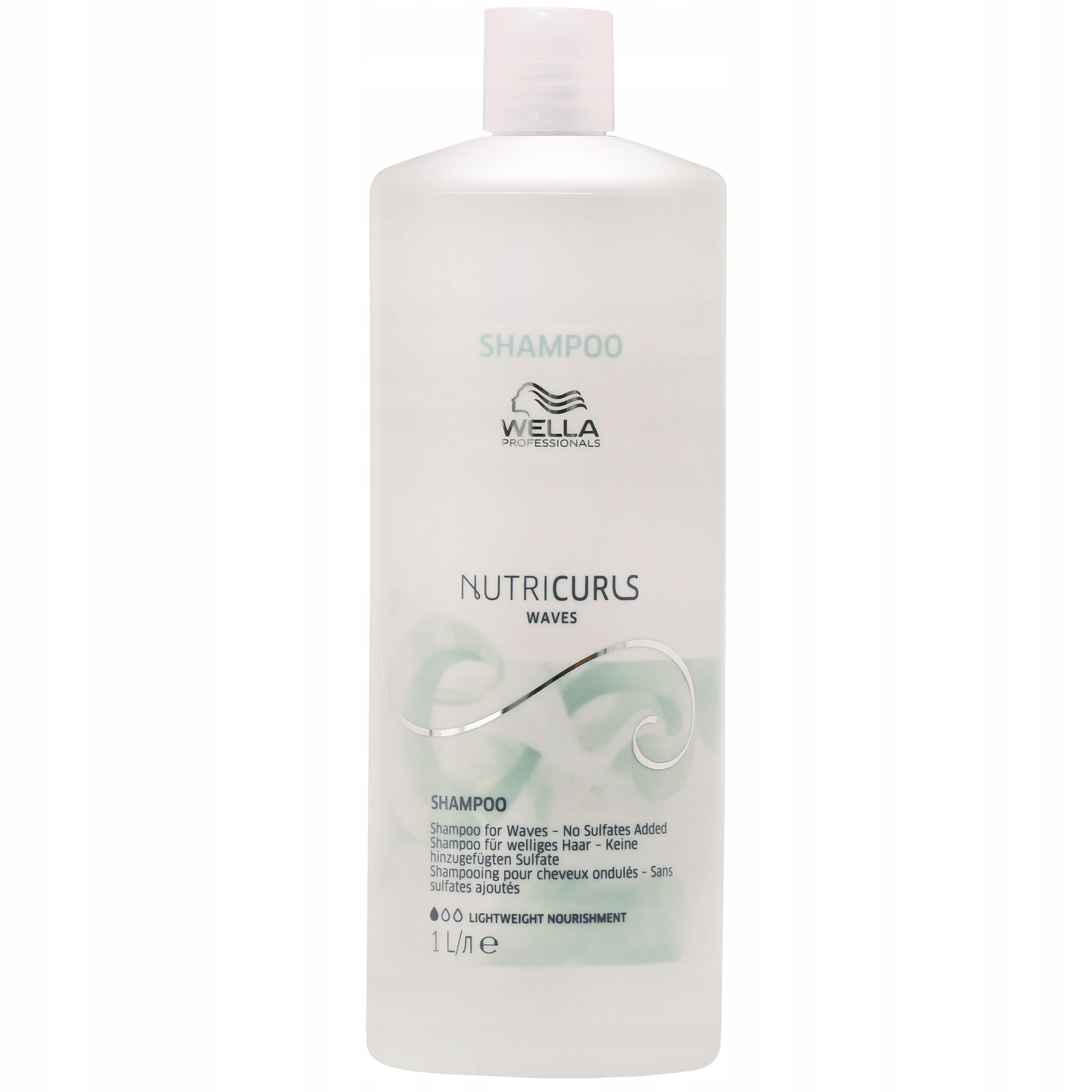 Wella Nutricurls šampon na vlny jemný, intenzivní hydratace 1000 ml