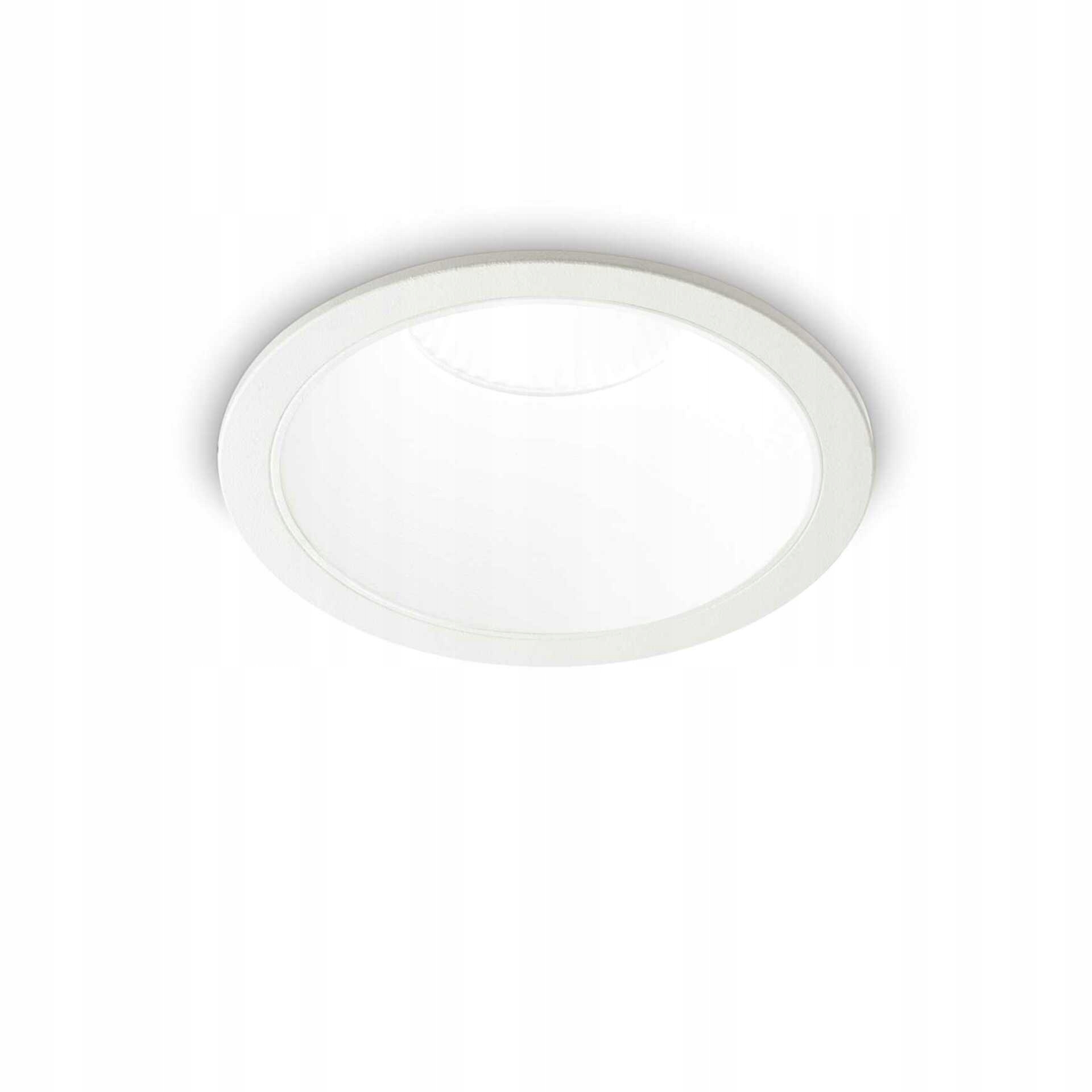 Zapustené bodové svietidlo Ideal Lux Game 20W 3000K biele 120mm