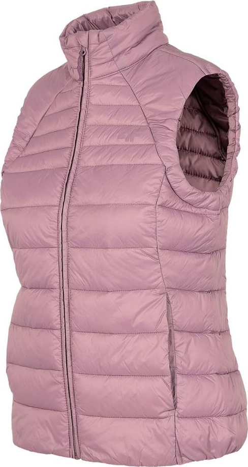 Dámská Vesta 4F Růžová H4Z22 KUDP001 52S, velikost S