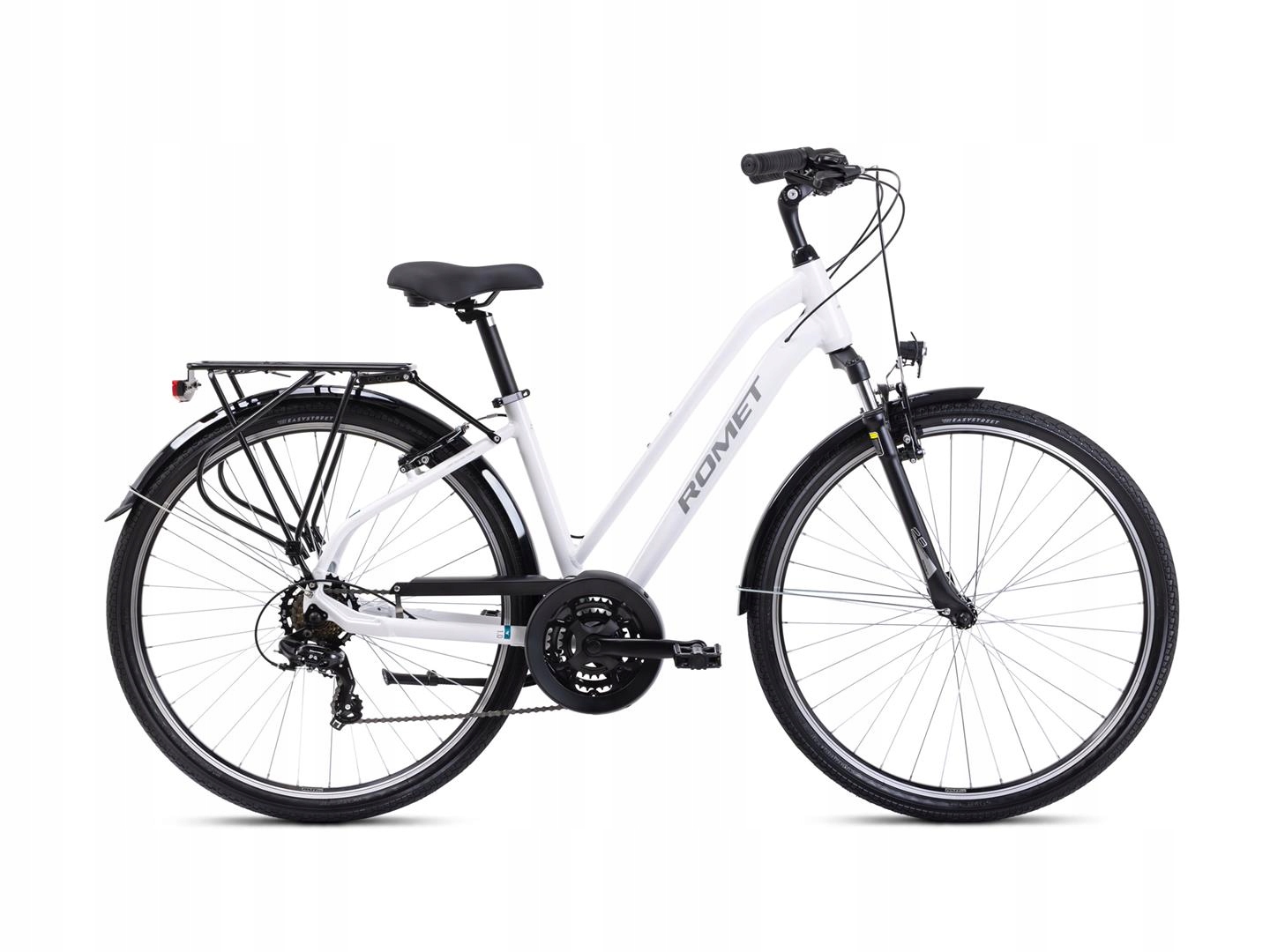 28200394-A - 19 L Rower ROMET GAZELA 1.0 biały