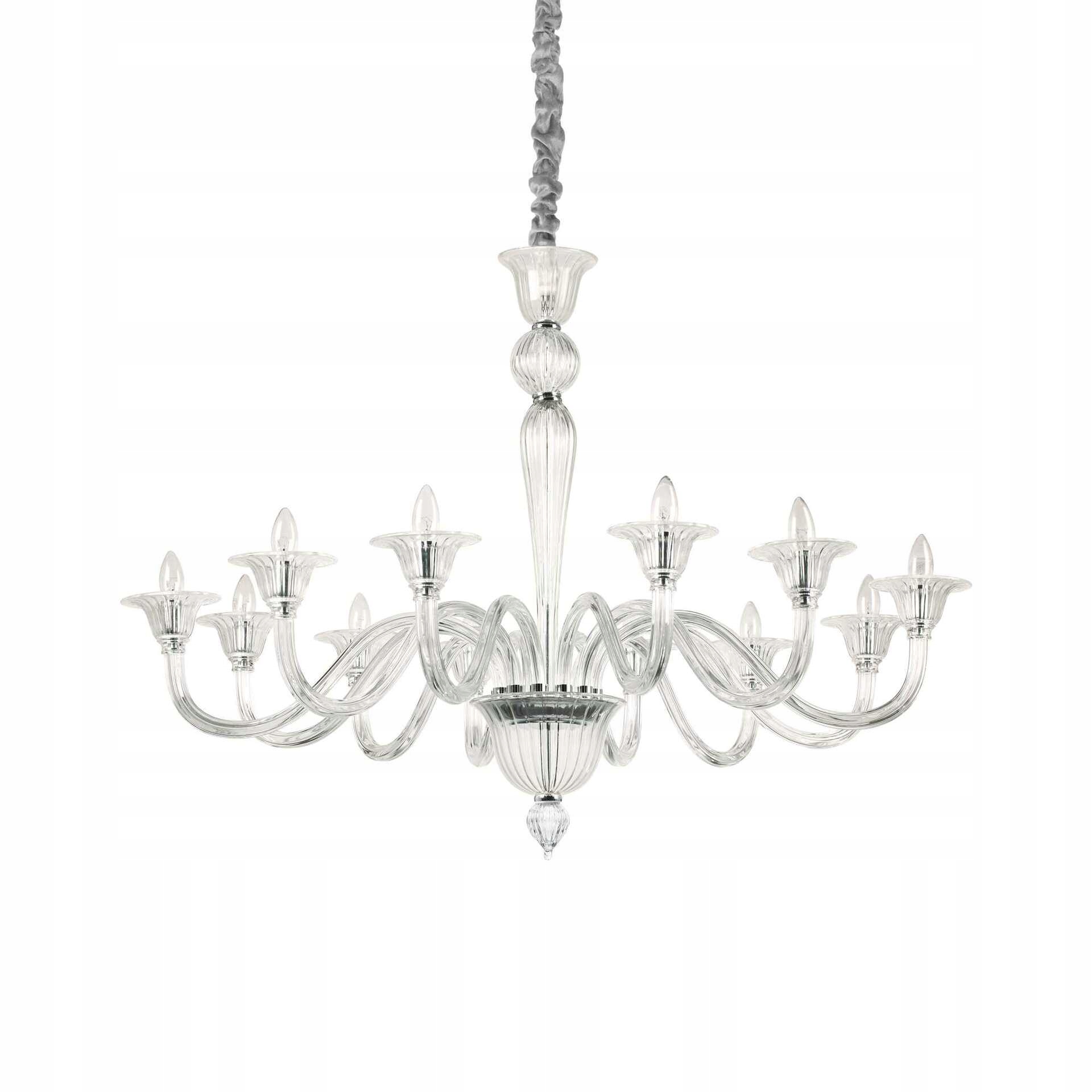 Závesné svietidlo Ideal Lux Brigitta SP12 transparente 199375 E14 12x40W 120