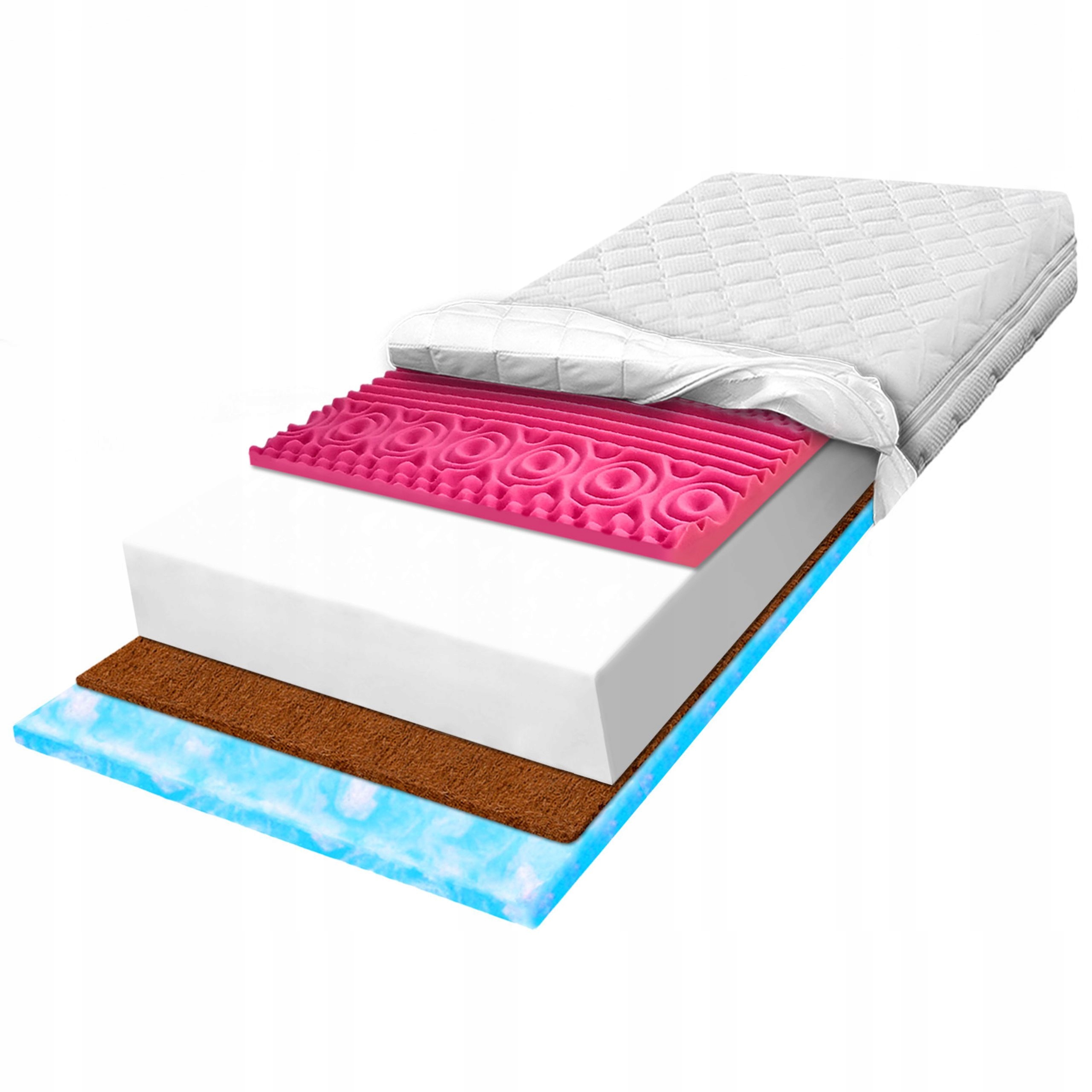 Matrac 150x180 H1 H2 pena s kokosom, relaxačný, antialergický, 14 cm
