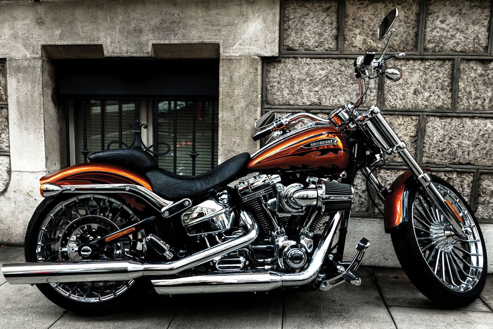 

Harley Davidson motocykl plakat do garażu 61x91,5
