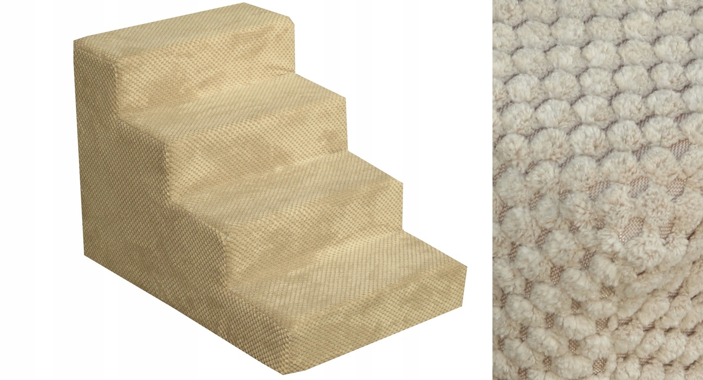 Schodki/schody 4 stopniowe 40cm Ecru rampa podest