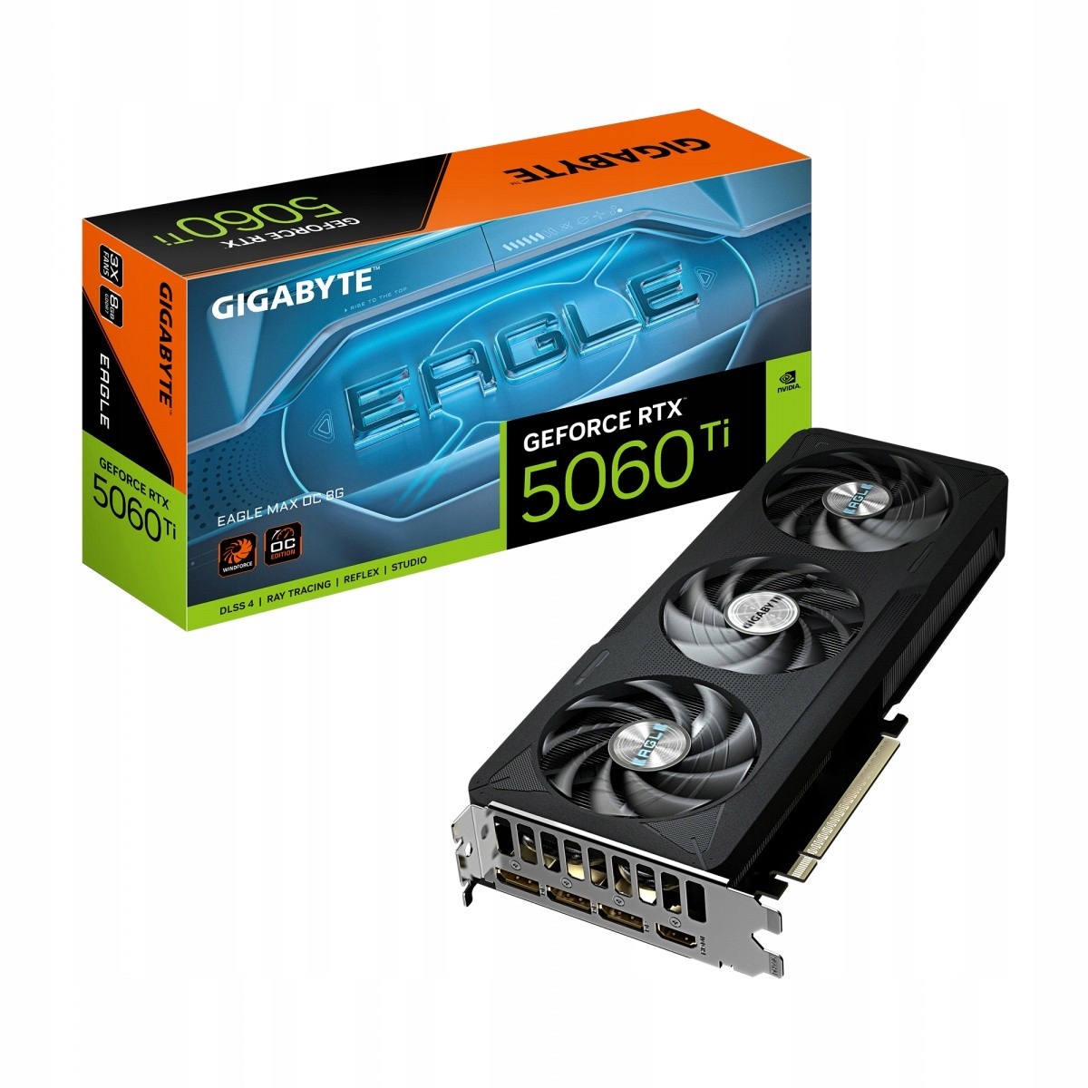 Grafická karta GeForce Rtx 5060 Ti Eagle Max Oc 128BIT GDDR7 HDMI/3DP