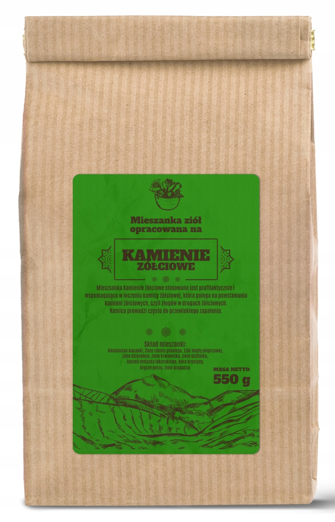 

Mieszanka Ziołowa Klimuszko Kamienie Żółciowe 550g