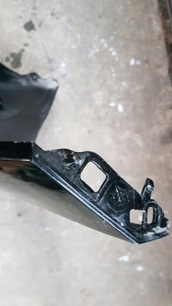 front bumper BMW SERIA 1 F40 BLACK SAPHIRE