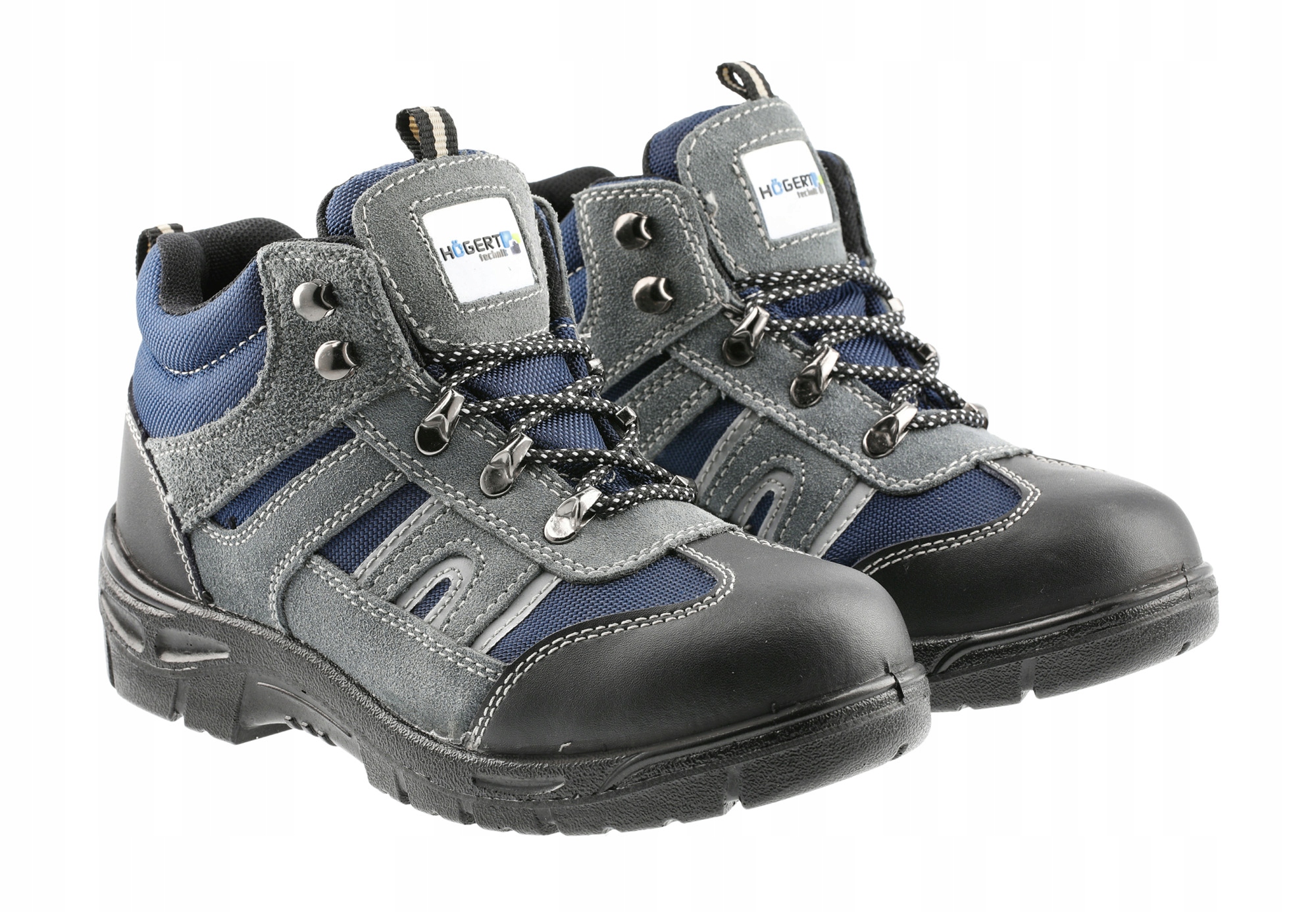 Buty robocze trzewiki ochronne wzmocnione szare 40