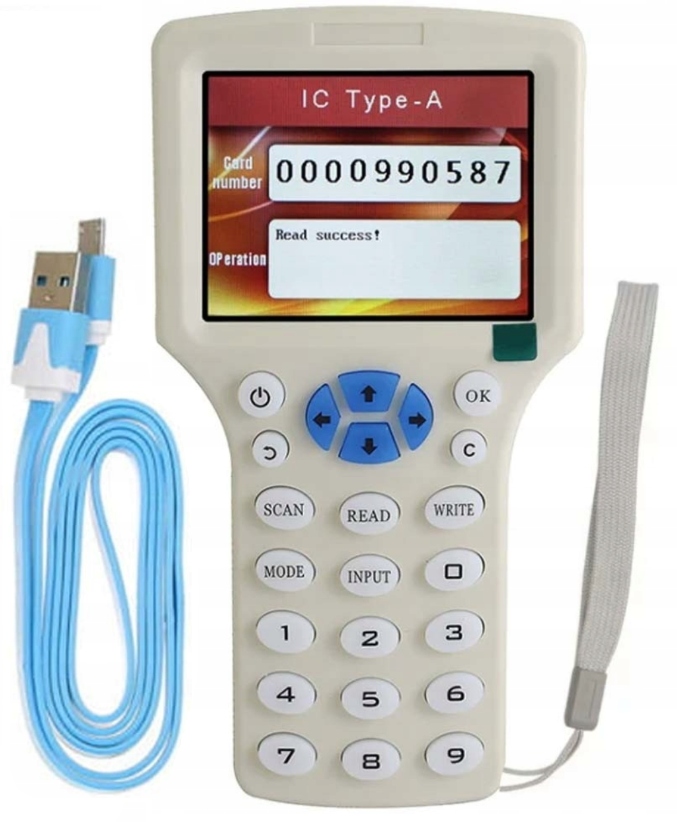 Programator Czytnik Kopiarka RFID NFC Duplikator breloków