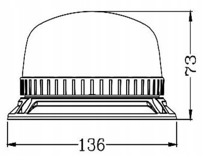 Lampa błyskowa TruckLED OPTI 36x LED ALR0064 Typ samochodu Samochody osobowe Samochody dostawcze Samochody ciężarowe Autobusy