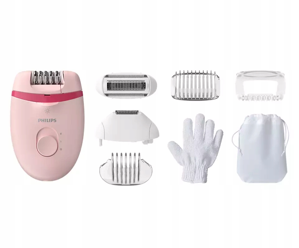 Depilátor Philips Satinelle Essential BRE285/00 ružový