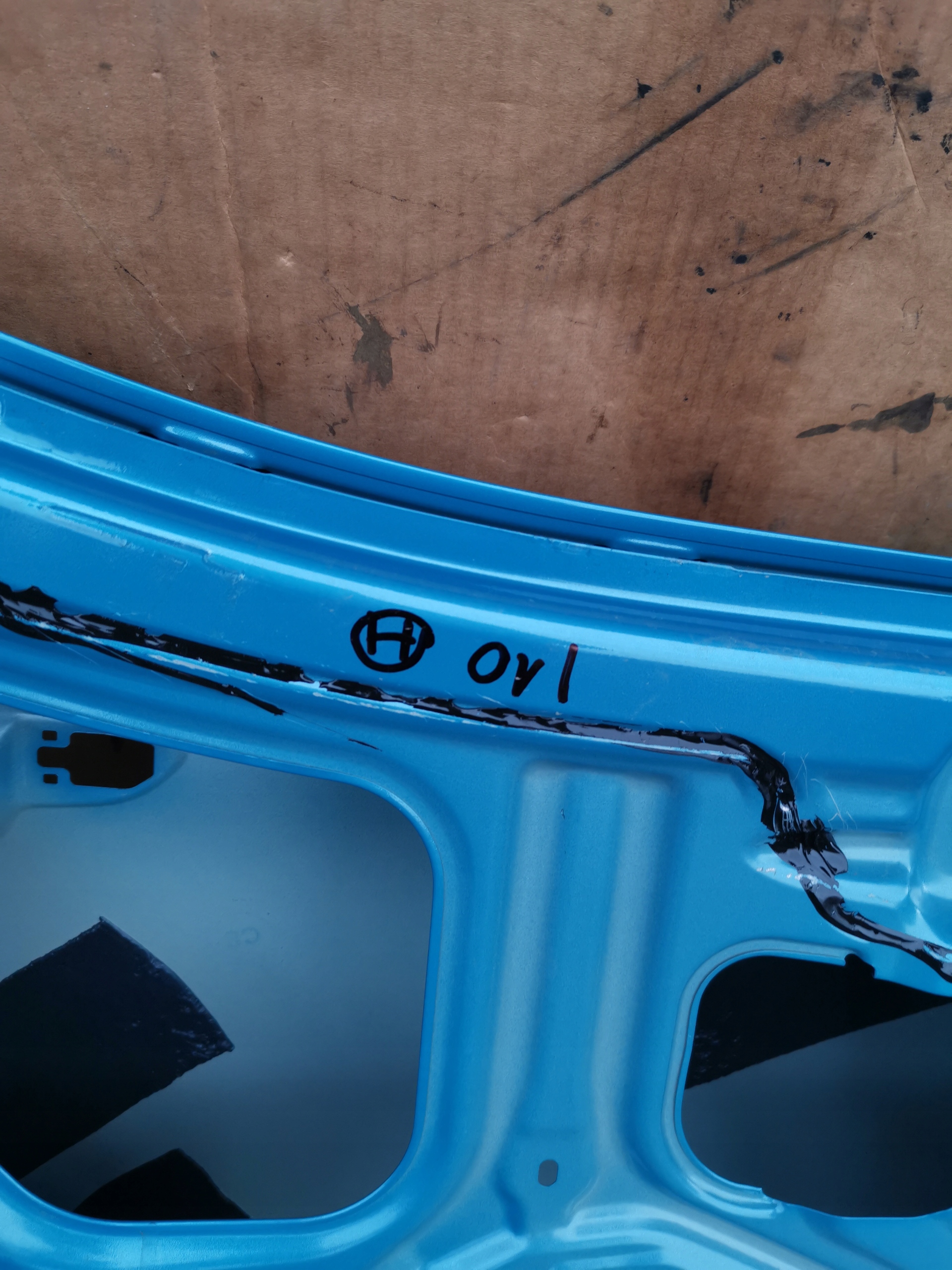 ajtó bal hátsó HYUNDAI i10 III 3 far bal