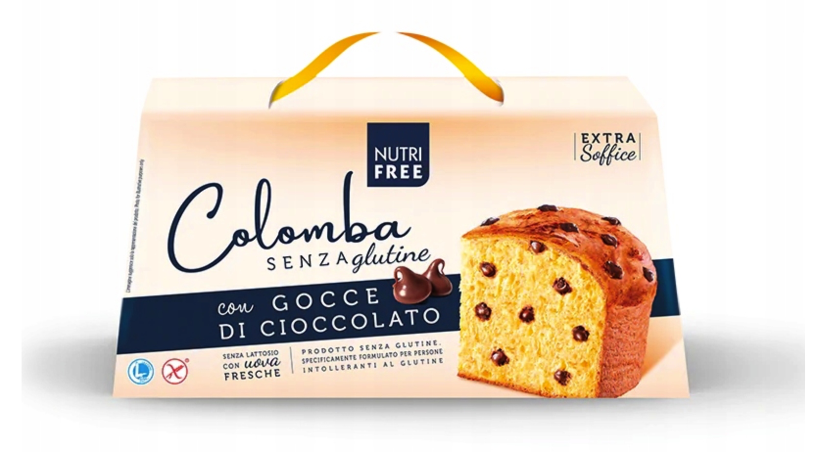 Bezlepková baba na svaté přijímání Colomba čokoládová italská NutriFree 550 g
