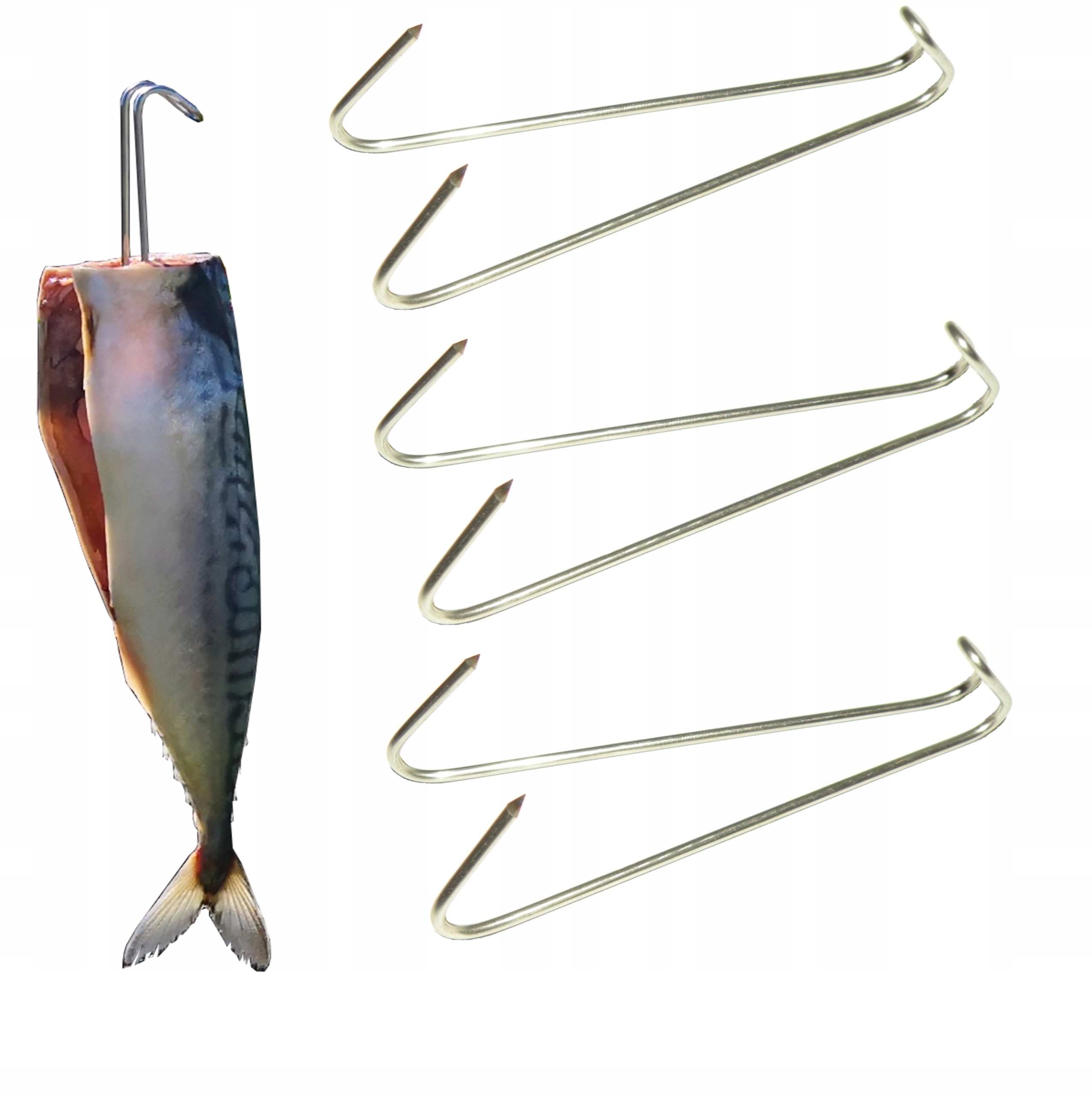 

Hak haki do wędzenia ryb Podwójne 10 Szt. Zut Togo