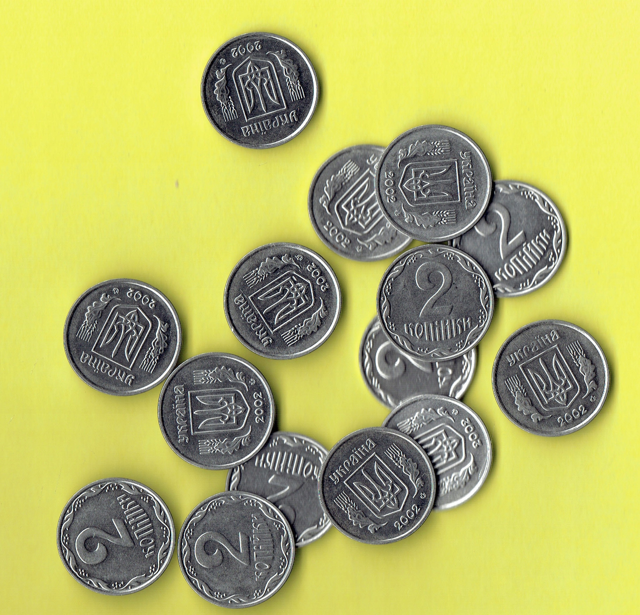 Ukraina 2 Kopiejki 2002 r.