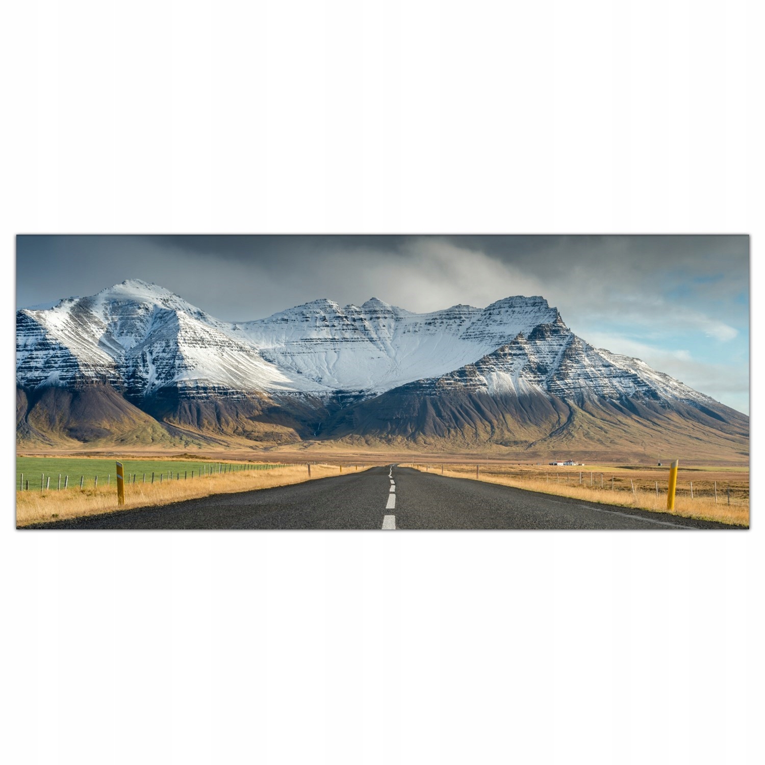 Cesta Hory Příroda 125x50 Sklo lacobel do kuchyně