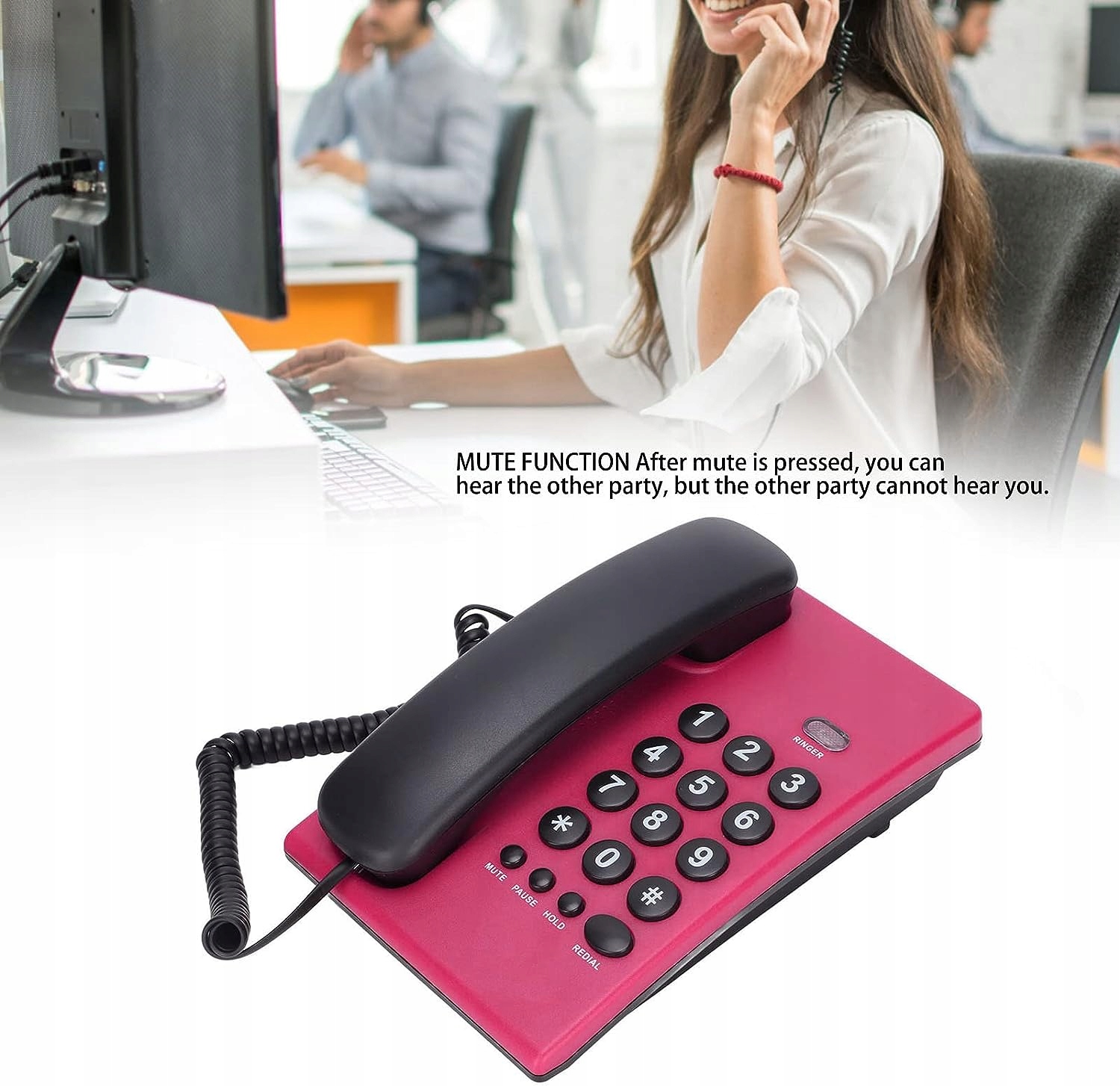 KXT504 Telefony Biurkowe Telefon Stacjonarny, Marka inna