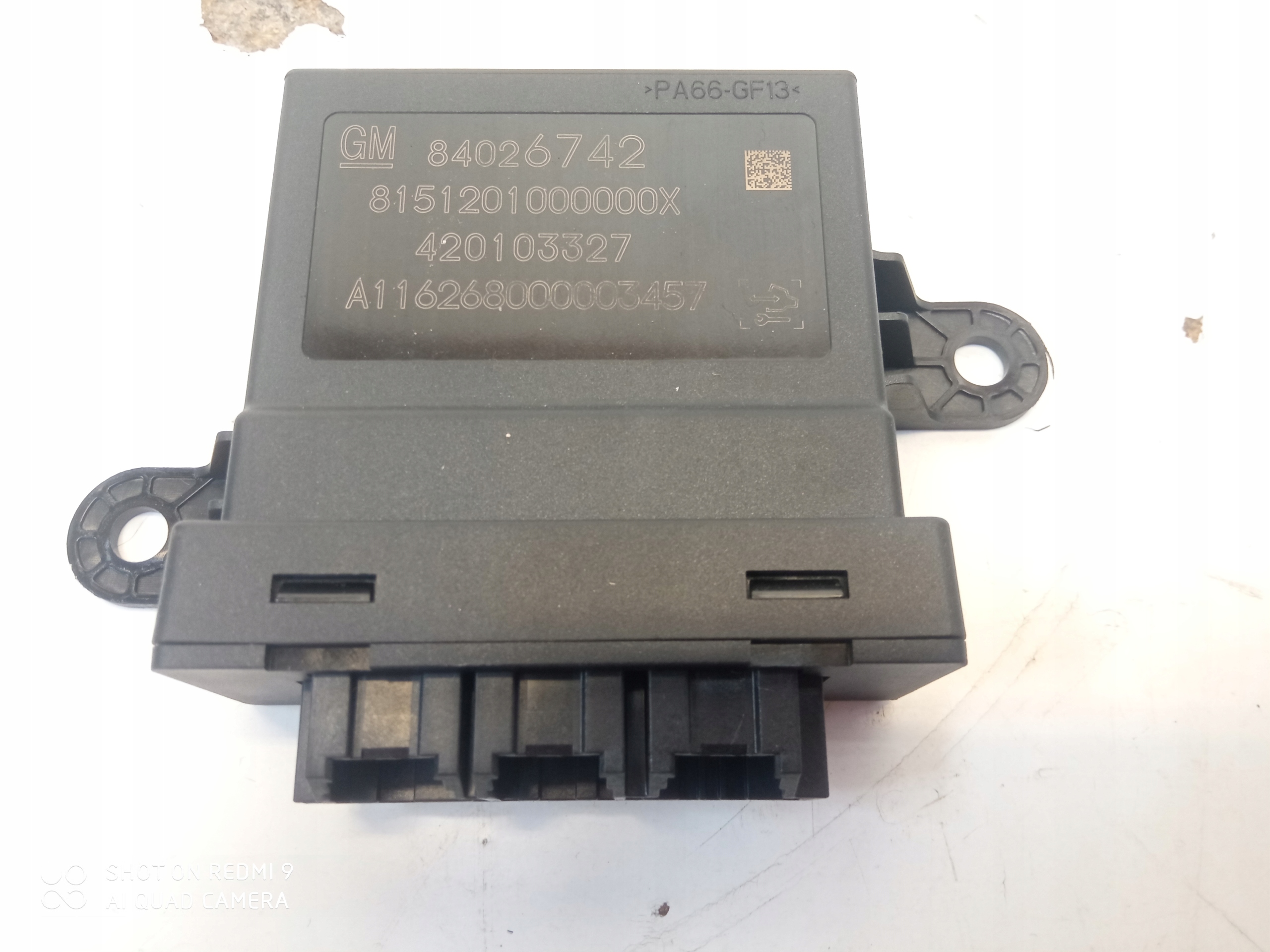 OPEL ASTRA K module CZUJNIKOW 6 PDC 84026742