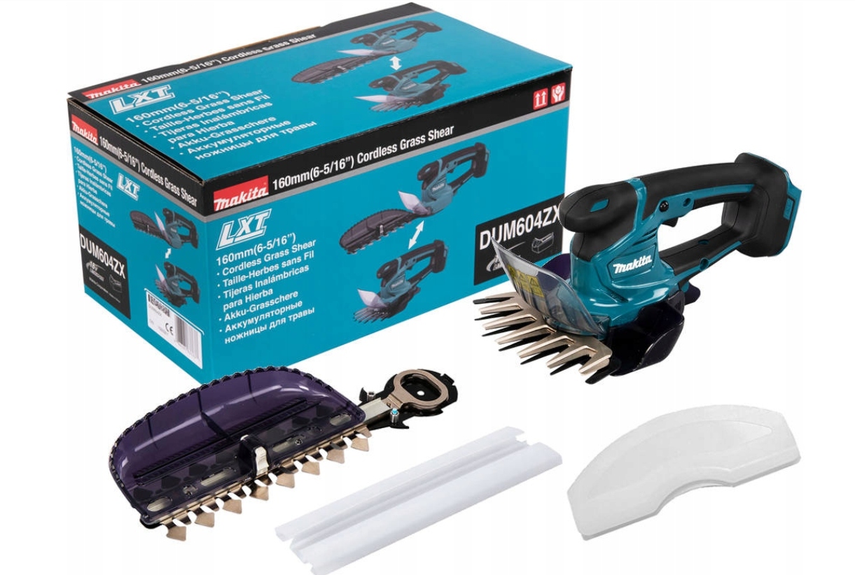 Makita Nožnice Na Trávu Živého Plotu Aku 2v1 DUM604ZX Lxt 18V Lehké 1kg 200 mm