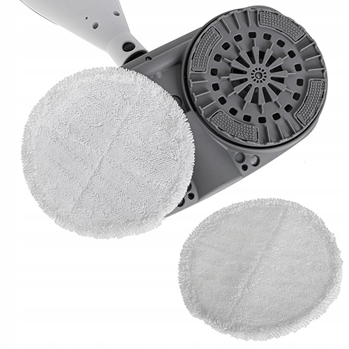 Mop Parowy Obrotowy AD 7052 3 Moce Pary 1300W Zestaw Akcesoriów