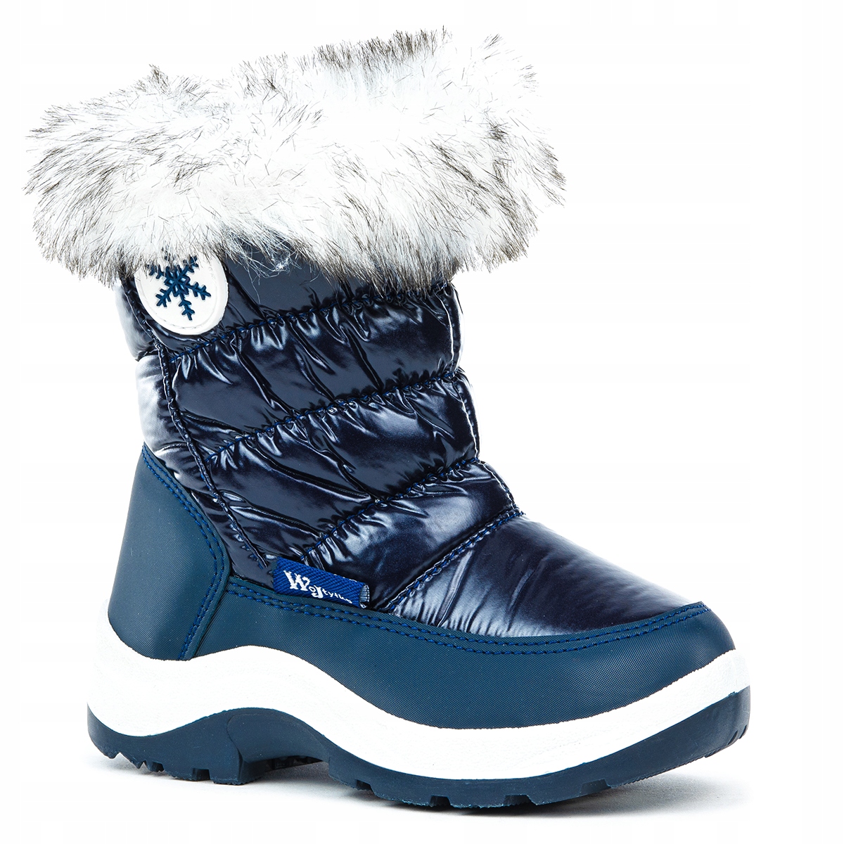 

Wojtyłko Kozaki Zimowe Śniegowce 23036 Granat R 31