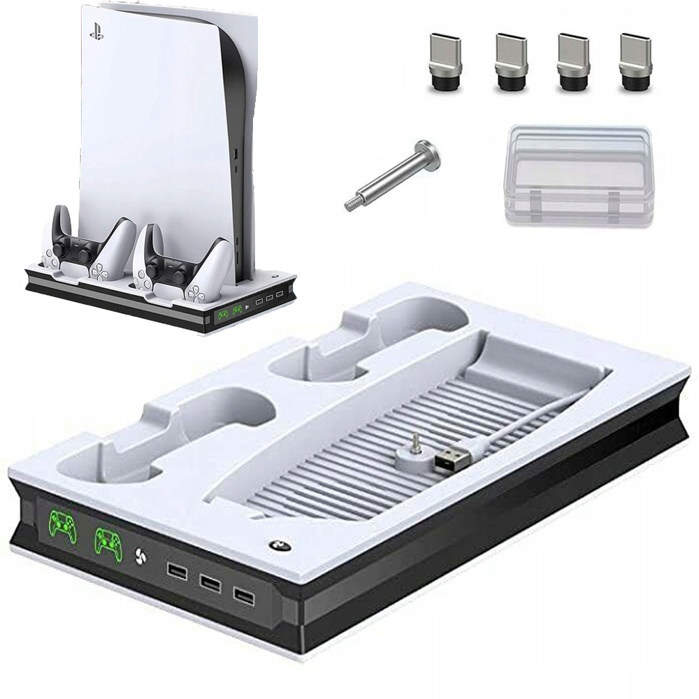 Podstawka Chłodząca Podwójna Stacja Ładująca Stosuje Się Do PS5